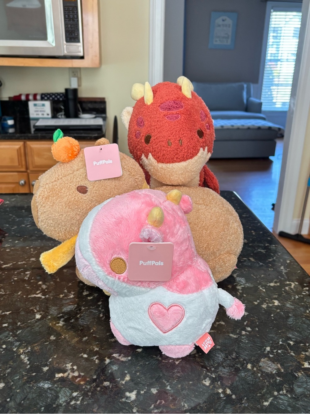 PuffPals Plush Trio - Nacho, Mabel  mini and Nutmeg